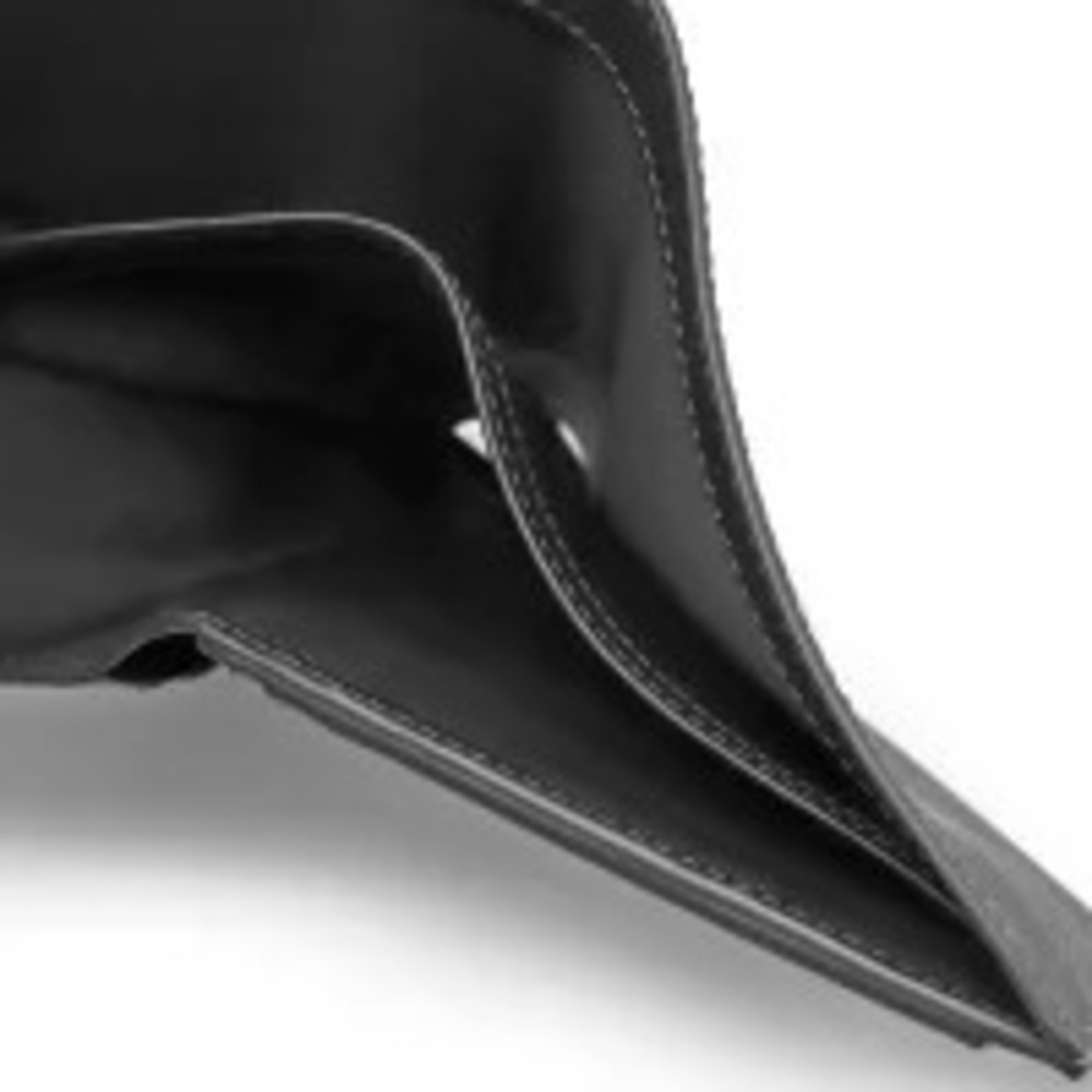 Burberry Black wallet bi fold MS BRT coin CHARCOA CC gray check Charcoal Bill